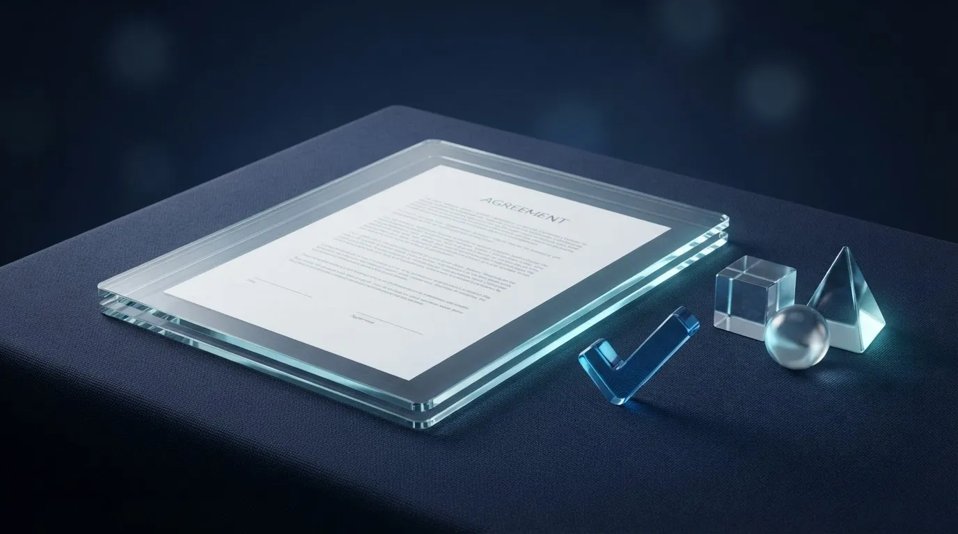 Transparent agreement — no hidden terms